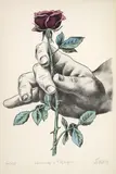 Enrique Grau, Homenaje a Popayán, 1984, Litografía sobre papel. Ejemplar 74 de 150