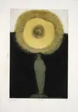 Jim Amaral, Gira-sola, de la carpeta Arte y Diversidad, 2005, Aguafuerte y aguatinta sobre papel. Ejemplar 52 de 150