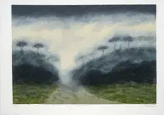 Antonio Barrera, Amanecer, 1980, Serigrafía sobre lienzo. Ejemplar 4 de 100