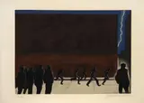 Ever Astudillo, Sin título, 1984, Serigrafía sobre papel. Ejemplar 140 de 150