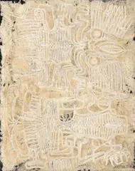 Alberto Arboleda, Sin título, década de 1960, Collage en papel metalizado sobre cartulina