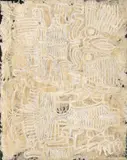 Alberto Arboleda, Sin título, década de 1960, Collage en papel metalizado sobre cartulina