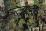 Verónica Cárdenas, Sin título, 2012, Óleo y pastel sobre papel