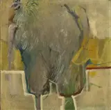 Luciano Jaramillo, [Ave], [1969 - 1970], Óleo sobre lienzo