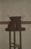 Antonio Samudio, [Bodegón], 1982, Óleo sobre lienzo