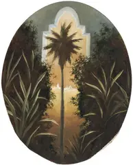 Pedro Ruiz, Oriente, 1998, Óleo sobre lienzo