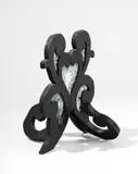 Ramiro Gomez, Sin título, 1989, Madera y vidrio