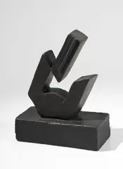 Manuel Hernandez, Signo inclinado, 2006, Bronce. Ejemplar 1 de 3