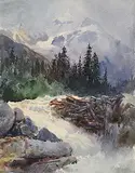 Frederic Marlett Bell-Smith, Selkirks Waterfall