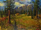 Rod Charlesworth, Castle Meadows, 2013, oil on canvas