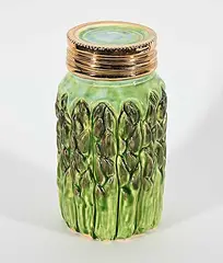 Victor Cicansky, Untitled - Jar of Asparagus, 1996, glazed ceramic