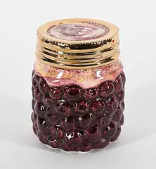 Victor Cicansky, Untitled - Jar of Saskatoon Berries, 1996, glazed ceramic