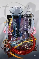 Gary Cody, The Red Rider, 2005, oil on canvas