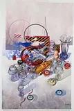 Gary Cody, Orange Number Five, 2006, oil on canvas board