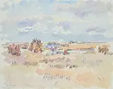 Reta Madeline Cowley, Oct. 7 1983, 1983, watercolour on paper