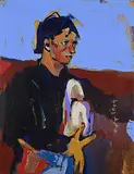 Amy Dryer, The Cowboy's Prayer, 2004, acrylic on canvas
