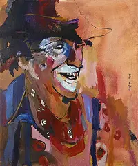 Amy Dryer, Toothy Grin, 2005, acrylic on canvas