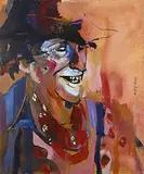 Amy Dryer, Toothy Grin, 2005, acrylic on canvas