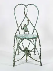Joseph Fafard, Morris and Eve, 1988, patinated bronze and glass