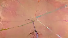 Harold Feist, Much to Say, 1983, mixed media on canvas
