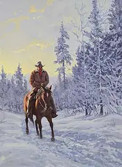 Richard Audley Freeman, Cool Of The Evening, oil on canvas