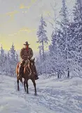 Richard Audley Freeman, Cool Of The Evening, oil on canvas