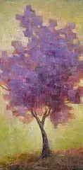 Connie Geerts, Signs of Spring I, 2007, acrylic on canvas