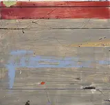 Kevin N. Ghiglione, Ancien Mur [No. 3770], encaustic on wood board