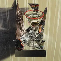 John Scott Hall, Tourist V, 1981, acrylic on canvas