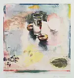 Tom Hopkins, Reflection #6, 1995, monoprint on paper