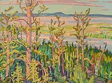 A. Y. Jackson, Jack Pine, 1950, colour silkscreen on paper board