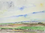 Dorothy Knowles, Untitled - Light Landscape, 1980, watercolour on paper