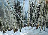 David Langevin, It's Never White Enough, 2004, acrylic on canvas