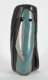 Luke Orton Lindoe, My Girl in Shaunavon, glazed ceramic sculpture