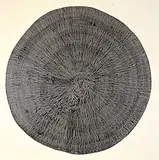 Arthur Fortescue Mckay, Untitled - Mandala, 1960, enamel on wood board
