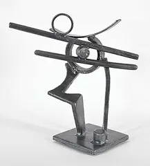 Ben McLeod, Chopsticks, 2006, welded steel sculpture