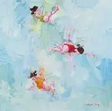 Angela Morgan, Gobsmacked, 2007, oil on canvas