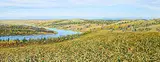 Randolph T. Parker, The Course of the Red Deer, 1997, oil on canvas