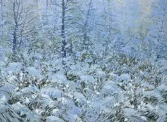 Randolph T. Parker, Winter, 2009, acrylic on canvas