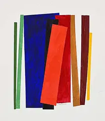 William Perehudoff, AP-2001-004, 2001, acrylic on paper