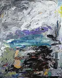 Matt Petley-Jones, Impression #4, acrylic on canvas