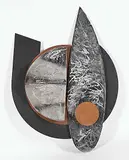 Greg Robb, Shield, 2013, welded steel sculpture