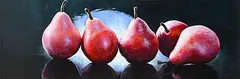 Carl Schlademan, Tasting the Wine, acrylic on canvas