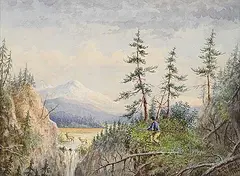 Edward Scrope Shrapnel, Victoria B.C., 1894, watercolour on paper