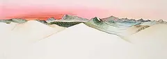 Robert William Sinclair, Foothills Glow, 1989, watercolour on paper