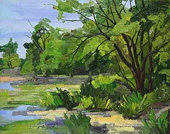 Armand Tatossian, Rigaud, oil on canvas