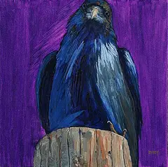 Royal by Mady Thiel-Kopstein, acrylic on canvas, sold Apr 2026