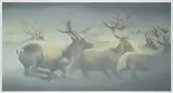 Janice Udell, Over the Barrens #92/300, colour silkscreen on paper
