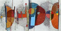 Verna Vogel, Mobile 2021.11, 2021, acrylic on canvas