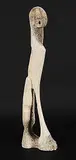 Alex Alikashuak, Untitled - Elongated Spirit, bone carving